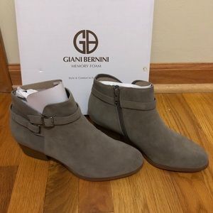 Giana Bernini memory foam ankle boots- new/never worn
